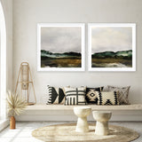 Verte 1 (Square) Art Print